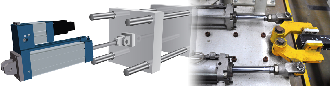 Learn about the high precision and high force capabilities of Kyntronics SMART Electro-Hydraulic Actuators used for Clamping and Holding control clamping and holding equipment using actuators