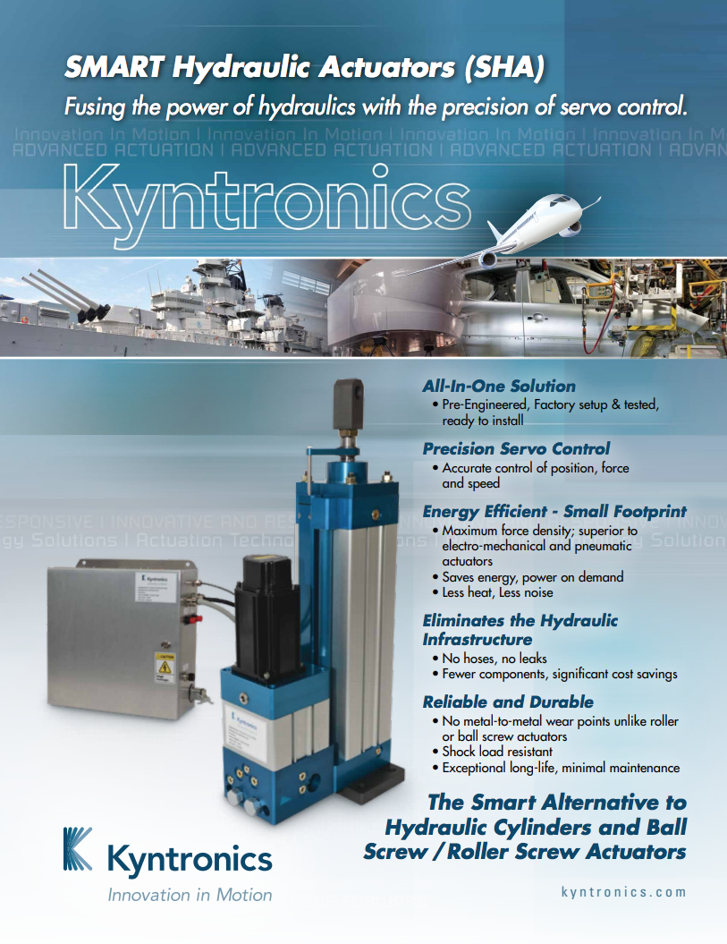 Kyntronics SHA Brochure